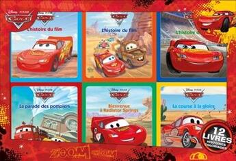 Couverture du livre « Cars ; coffret 12 livres » de Disney aux éditions Disney Hachette