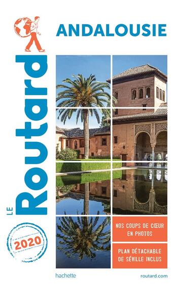 Couverture du livre « Guide du Routard ; Andalousie (édition 2020) » de Collectif Hachette aux éditions Hachette Tourisme