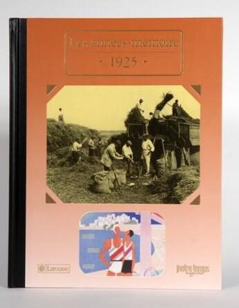 Couverture du livre « Les années-mémoires 1925 » de Albert Blanchard aux éditions Bayard/notre Temps