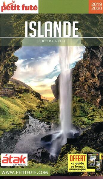 Couverture du livre « GUIDE PETIT FUTE ; COUNTRY GUIDE ; Islande (édition 2019/2020) » de  aux éditions Le Petit Fute