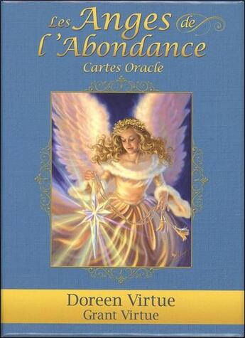 Couverture du livre « Les anges de l'abondance ; cartes oracles » de Doreen Virtue et Grant Virtue aux éditions Exergue