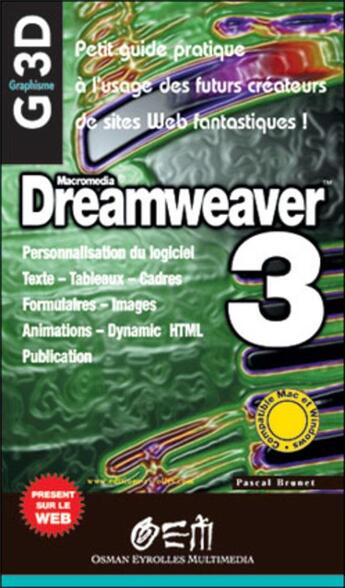 Couverture du livre « Dreamweaver 3 (G/3d) » de Brunet Jl aux éditions Eyrolles