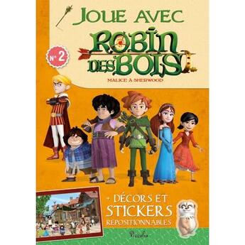 Couverture du livre « Joue avec robin des bois/n 2 » de Piccolia aux éditions Piccolia