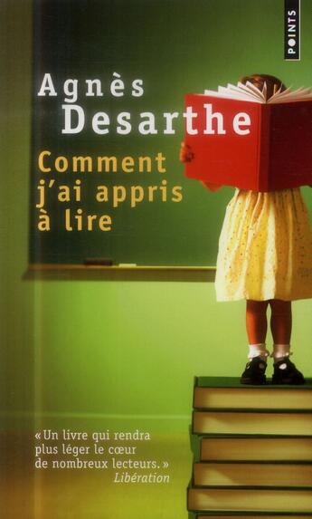 Couverture du livre « Comment j'ai appris à lire » de Agnes Desarthe aux éditions Points