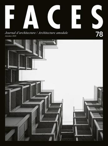 Couverture du livre « Faces 78. architecture neutre, architecture amodale » de  aux éditions Infolio