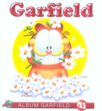 Couverture du livre « Garfield t.23 » de Jim Davis aux éditions Presses Aventure