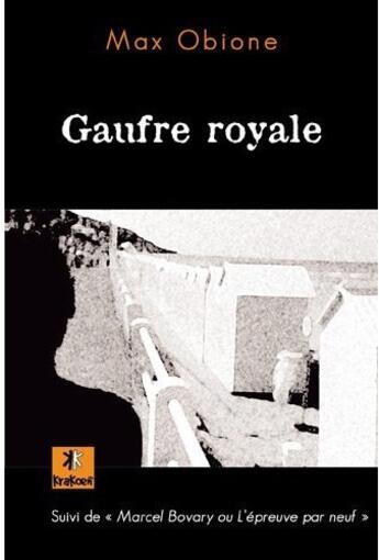 Couverture du livre « Gaufre royale » de Max Obione aux éditions Krakoen