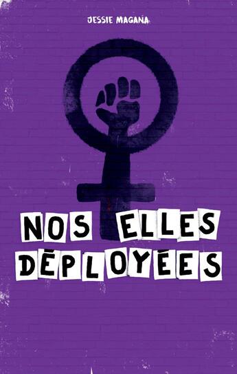 Couverture du livre « Nos elles déployées » de Jessie Magana aux éditions Thierry Magnier