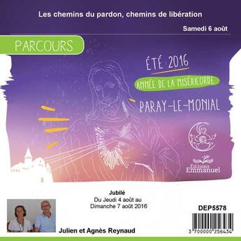 Couverture du livre « Les chemins du pardon, chemins de liberation » de  aux éditions Emmanuel