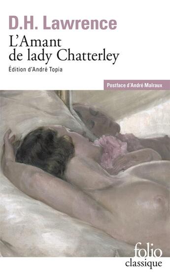 Couverture du livre « L'amant de lady chatterley » de David Herbert Lawrence aux éditions Folio