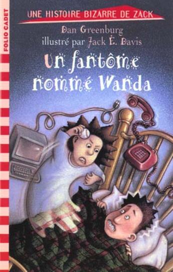 Couverture du livre « Un fantome nomme wanda » de Dan Greenburg aux éditions Gallimard-jeunesse