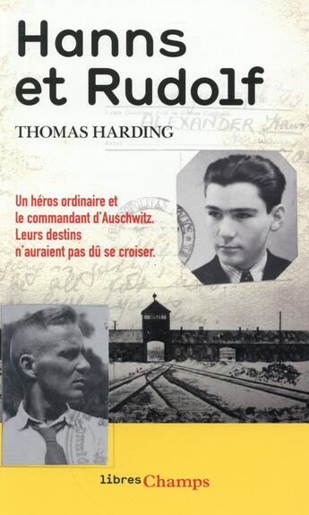 Couverture du livre « Hanns et Rudolf » de Thomas Harding aux éditions Flammarion