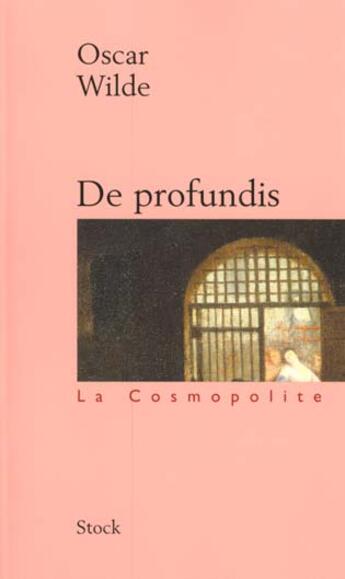 Couverture du livre « De Profundis » de Oscar Wilde aux éditions Stock