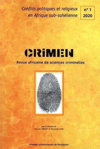 Couverture du livre « Conflits politiques et religieux en afrique subsaharienne » de Christophe Juhel aux éditions Pu De Perpignan