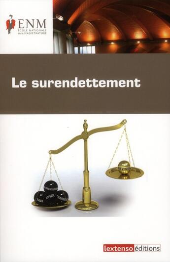 Couverture du livre « Le surendettement » de  aux éditions Lextenso