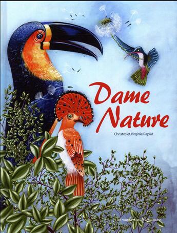 Couverture du livre « Dame nature » de Virginie Rapiat et Christos aux éditions Des Ronds Dans L'o