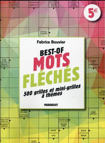 Couverture du livre « Best-of mots fléchés » de Fabrice Bouvier aux éditions Marabout