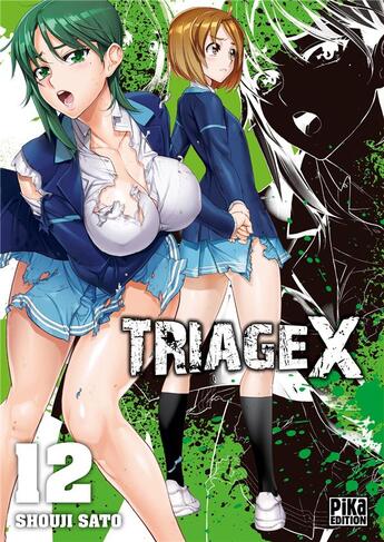 Couverture du livre « Triage X Tome 12 » de Shouji Sato aux éditions Pika