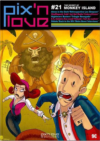 Couverture du livre « PIX'N LOVE N.21 ; the secret of monkey island » de  aux éditions Pix'n Love