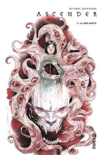 Couverture du livre « Ascender Tome 2 : la mer morte » de Jeff Lemire et Dustin Nguyen aux éditions Urban Comics