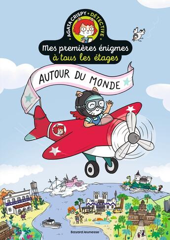 Couverture du livre « Les petites enigmes a tous les etages - autour du monde » de Martin/Roy aux éditions Bayard Jeunesse