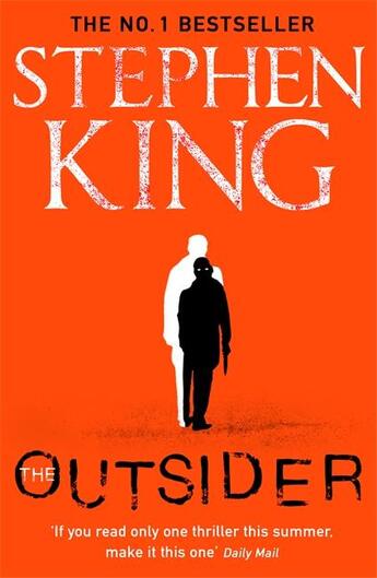 Couverture du livre « The outsider* » de Stephen King aux éditions Hachette