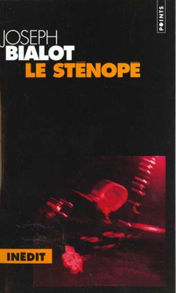 Couverture du livre « Le stenope (serie : 