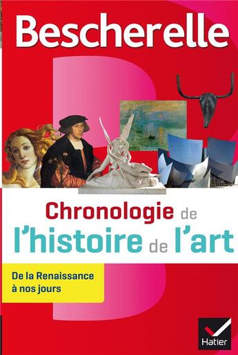 Couverture du livre « Bescherelle ; chronologie de l'histoire de l'art ; de la Renaissance à nos jours » de Natacha Pernac et Marie-Pauline Martin et Guitemie Maldonado aux éditions Hatier