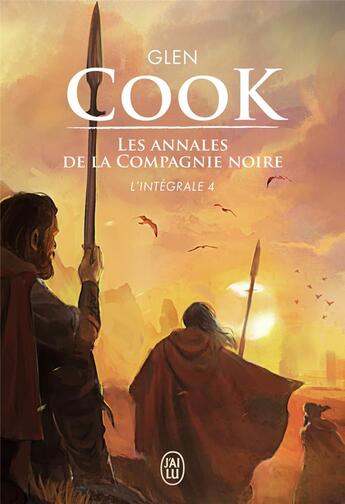 Couverture du livre « Les annales de la Compagnie Noire : Intégrale vol.4 : Tomes 10 à 13 : les livres de la pierre scintillante Tome 2 » de Glen Cook aux éditions J'ai Lu