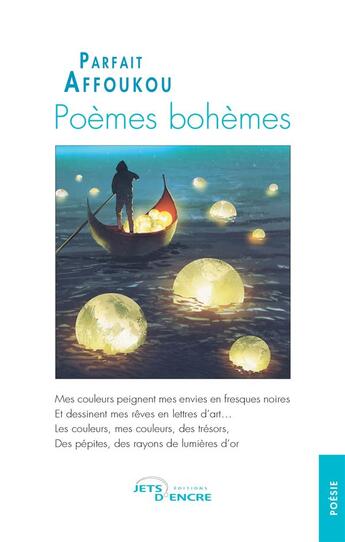 Couverture du livre « Poemes bohemes » de Affoukou Parfait aux éditions Jets D'encre