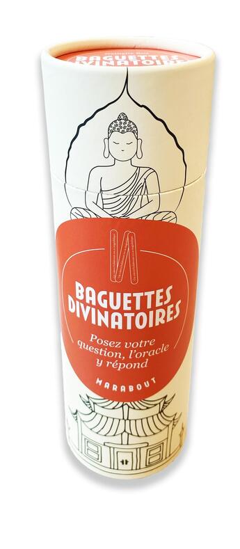 Couverture du livre « Baguettes Divinatoires : Posez votre question, l'oracle y répond » de Nathalie Ros aux éditions Marabout