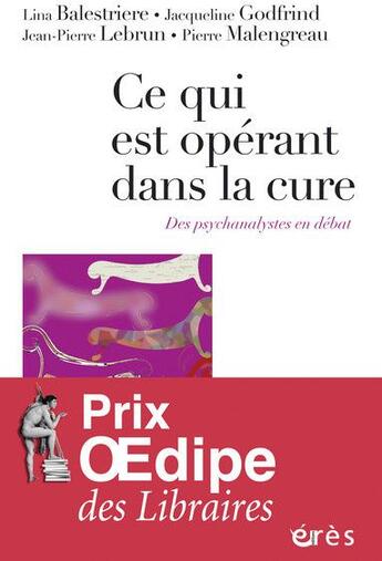 Couverture du livre « Ce qui est opérant dans la cure » de  aux éditions Eres