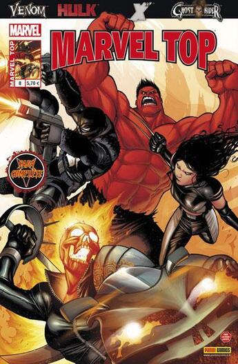 Couverture du livre « Marvel top 08 » de Rick Remender aux éditions Panini Comics Mag