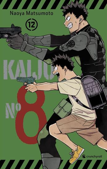 Couverture du livre « Kaiju n°8 Tome 12 » de Naoya Matsumoto aux éditions Crunchyroll