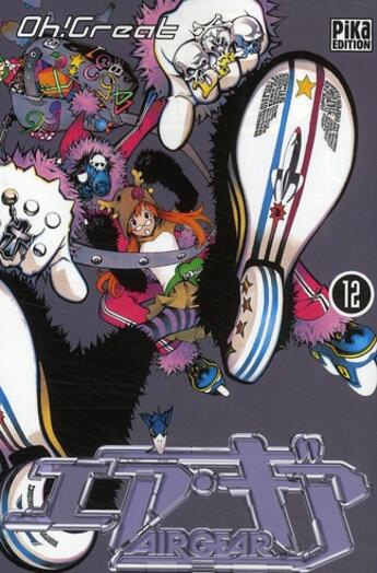 Couverture du livre « Air gear Tome 12 » de Oh! Great aux éditions Pika