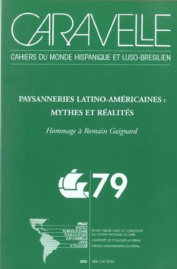 Couverture du livre « Paysanneries latino - americaines : mythes etrealites » de  aux éditions Pu Du Midi