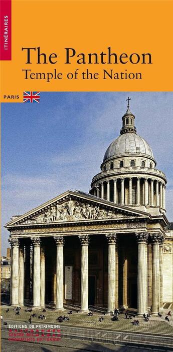 Couverture du livre « Le pantheon, edition anglaise » de Alexia Lebeurre aux éditions Editions Du Patrimoine