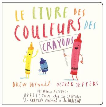 Couverture du livre « Le Livre Des Couleurs Des Crayons » de Jeffers Oliver / Day aux éditions Kaleidoscope