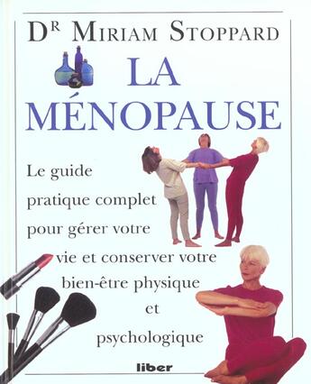 Couverture du livre « La Menopause » de Stoppard Miriam et Occansey aux éditions Liber Minerva