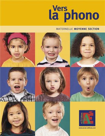 Couverture du livre « Vers la phono ; moyenne section » de Christina Dorner aux éditions Acces