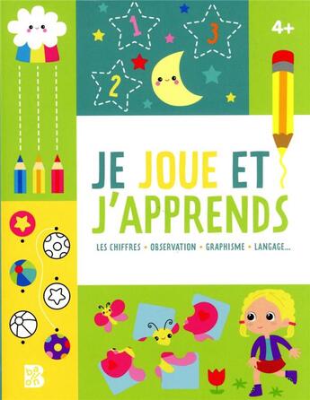 Couverture du livre « Je joue et j'apprends 4+ » de  aux éditions Le Ballon