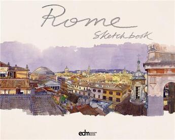 Couverture du livre « Rome sketchbook » de Didier Millet aux éditions Thames & Hudson