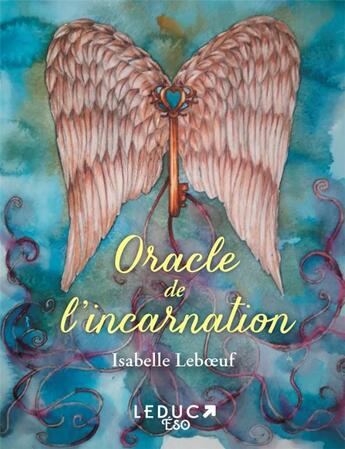 Couverture du livre « L'oracle de l'incarnation » de Isabelle Leboeuf aux éditions Leduc