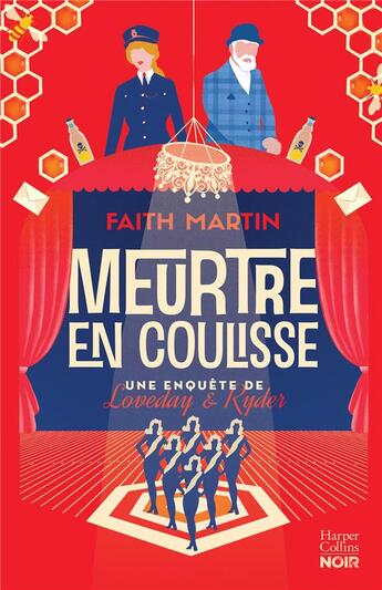 Couverture du livre « Meurtre en coulisse » de Faith Martin aux éditions Harpercollins