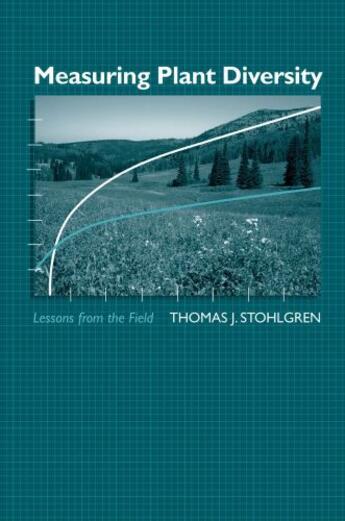 Couverture du livre « Measuring Plant Diversity: Lessons from the Field » de Stohlgren Thomas J aux éditions Oxford University Press Usa