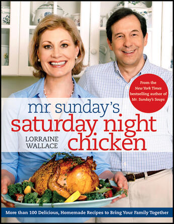 Couverture du livre « Mr. Sunday's Saturday Night Chicken » de Wallace Lorraine aux éditions Houghton Mifflin Harcourt