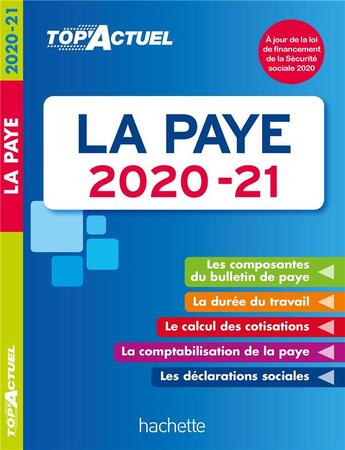 Couverture du livre « Top'actuel (édition 2020/2021) » de Sabine Lestrade aux éditions Hachette Education