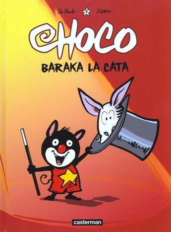 Couverture du livre « Choco t1- baraka la cata » de Brabander/Zidrou aux éditions Casterman