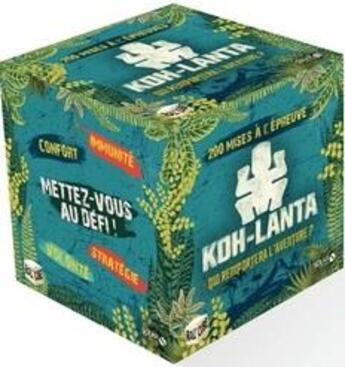 Couverture du livre « ROLL'CUBE : Koh-Lanta : 200 mises à l'épreuve » de Bruno Godard aux éditions Solar