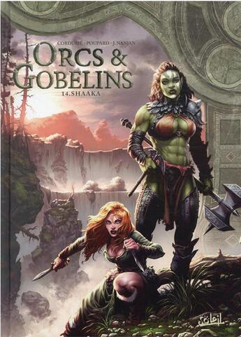 Couverture du livre « Orcs et gobelins Tome 14 : Shaaka » de Jean-Charles Poupard et Sylvain Cordurie aux éditions Soleil